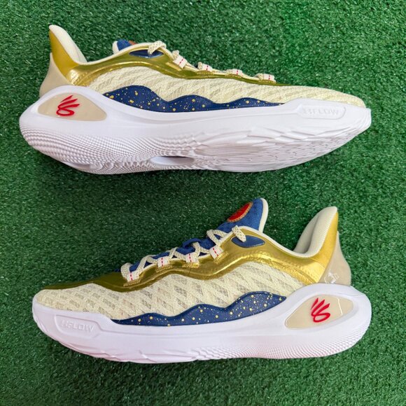 Under Armour Curry Flow 11 Multi Mens Basketball Shoes 3026617-300 VNDS Sz 10 - Picture 4 of 7